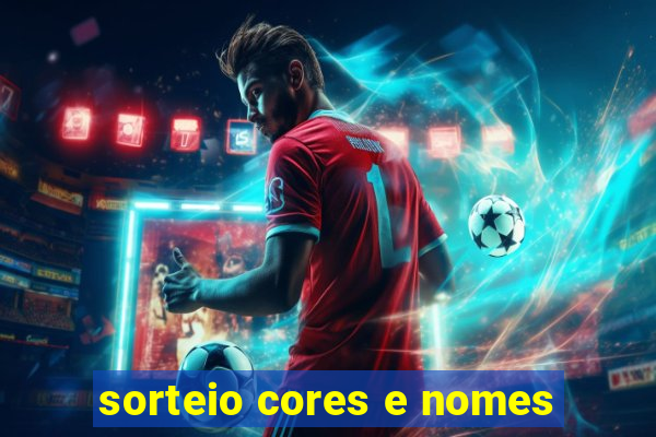 sorteio cores e nomes