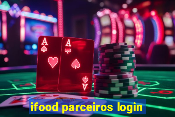 ifood parceiros login