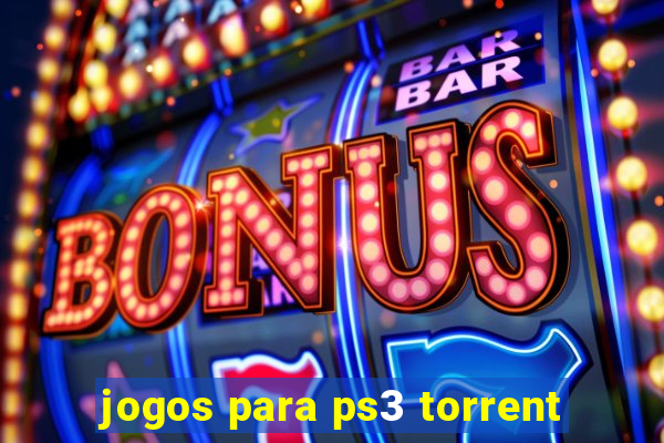 jogos para ps3 torrent