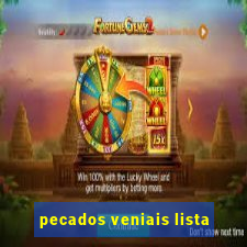 pecados veniais lista