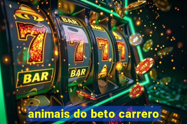 animais do beto carrero