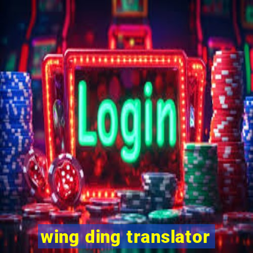 wing ding translator