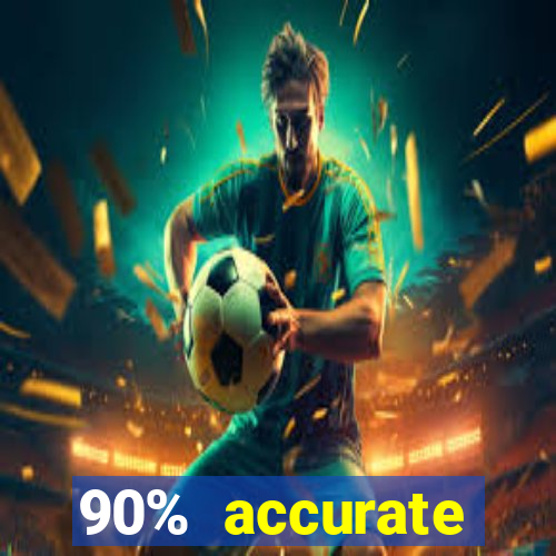 90% accurate football predictions