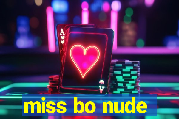 miss bo nude