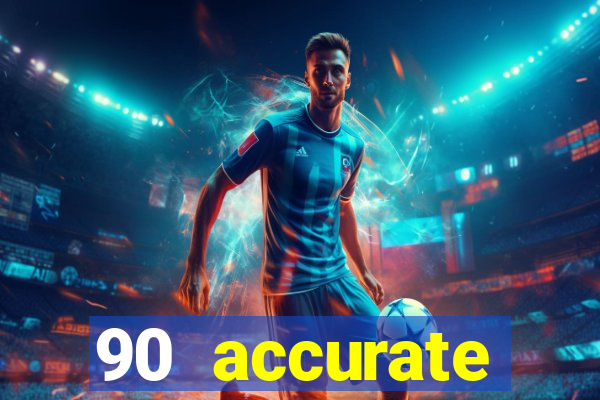 90 accurate football predictions