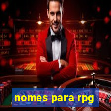 nomes para rpg