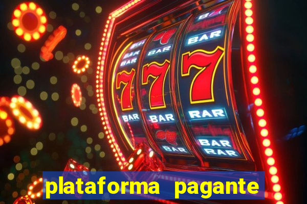 plataforma pagante fortune tiger