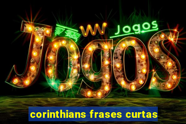 corinthians frases curtas